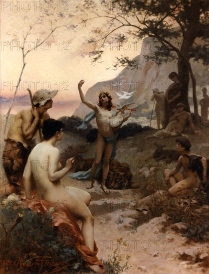 Orpheus, 1884. Creator: Rosset-Granger, Édouard (1853-1934).