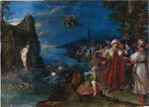 Perseus Freeing Andromeda, ca 1600-1610. Creator: Brueghel, Jan, the Elder (1568-1625).