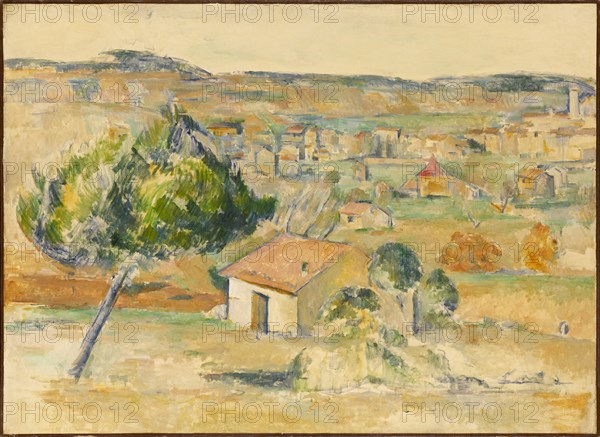 Plaine provençale (Plain in the Provence), 1883-1885. Creator: Cézanne, Paul (1839-1906).