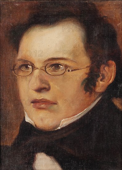 Portrait of Franz Schubert (1797-1828), First quarter of 19th cen.. Creator: Anonymous.