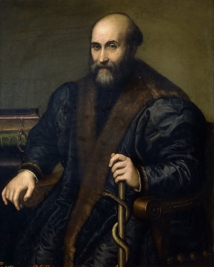 Portrait of Pietro Manna, 1557. Creator: Anguissola, Lucia (1536/38-c. 1565).