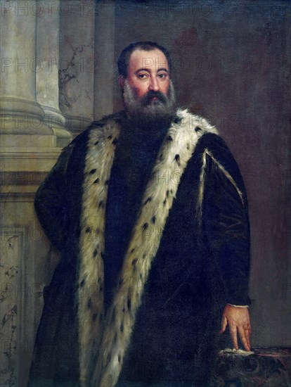 Portrait of Procurator Alessandro Contarini, c. 1565. Creator: Veronese, Paolo (1528-1588).