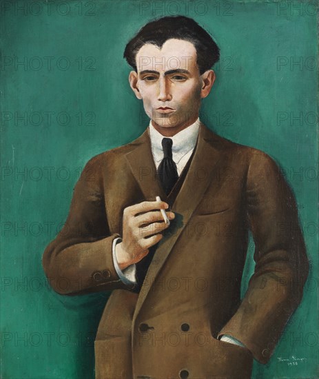 Portrait of Robert von Mendelssohn, 1928. Creator: Singer, Ilona (1905-1944).