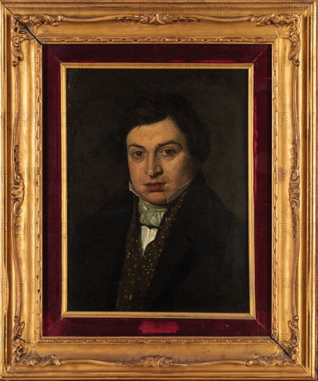 Portrait of the composer Gioachino Antonio Rossini (1792-1868). Creator: Anonymous.