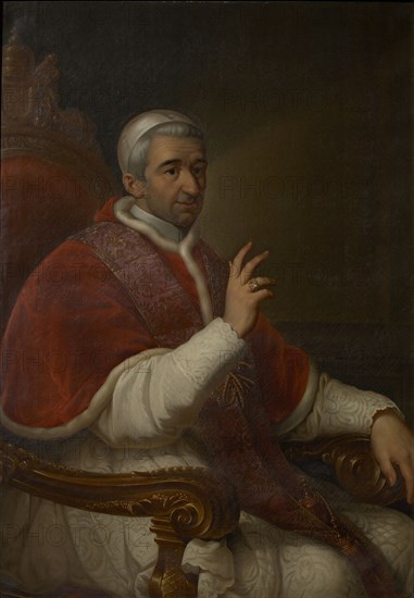 Portrait of the Pope Gregory XVI (1765-1846), c. 1840. Creator: Anonymous.