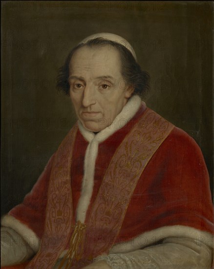 Portrait of the Pope Pius VII (1742-1823), 1810s. Creator: Anonymous.