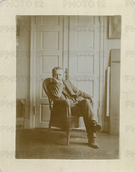 Portrait of Vilhelm Hammershøi (1864-1916). Creator: Anonymous.