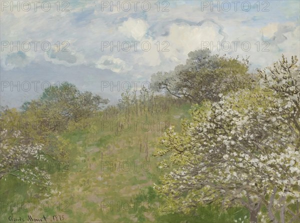 Printemps (Spring), 1873. Creator: Monet, Claude (1840-1926).