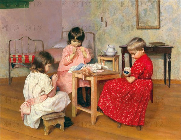 Puppets. Creator: Shanks, Emilia Yakovlevna (1857-1936).