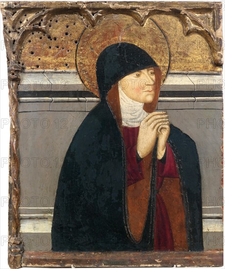 Saint Clare of Assisi, 15th century. Creator: Anonymous.