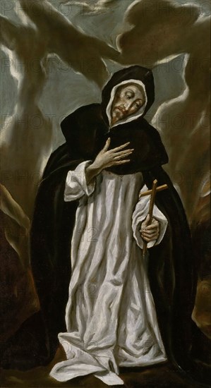 Saint Dominic, c. 1610. Creator: El Greco, Dominico (1541-1614).