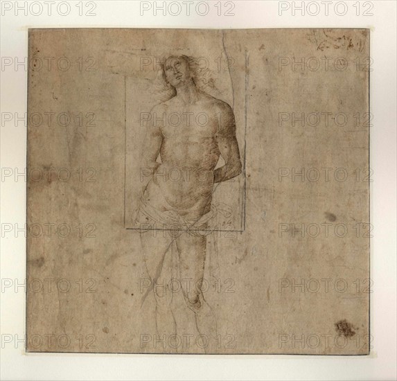 Saint Sebastian, c. 1500. Creator: Perugino (ca. 1450-1523).