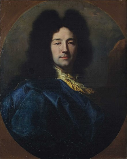 Self-Portrait (Autoportrait, dit "au manteau bleu"), 1696. Creator: Rigaud, Hyacinthe François Honoré (1659-1743).