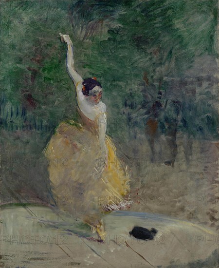 Spanish Dancer, 1883-1885. Creator: Toulouse-Lautrec, Henri, de (1864-1901).
