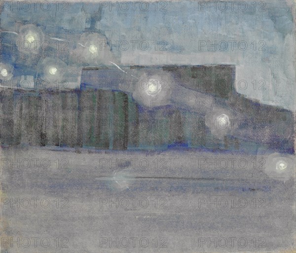 Sparks II , 1906. Creator: Ciurlionis, Mikalojus Konstantinas (1875-1911).