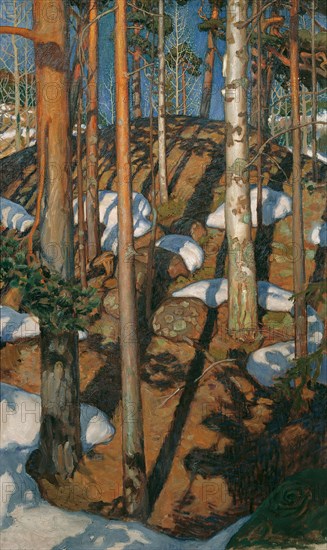 Spring, c. 1900. Creator: Gallen-Kallela, Akseli (1865-1931).