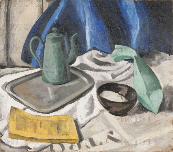 Still Life , 1915. Creator: Rozanova, Olga Vladimirovna (1886-1918).