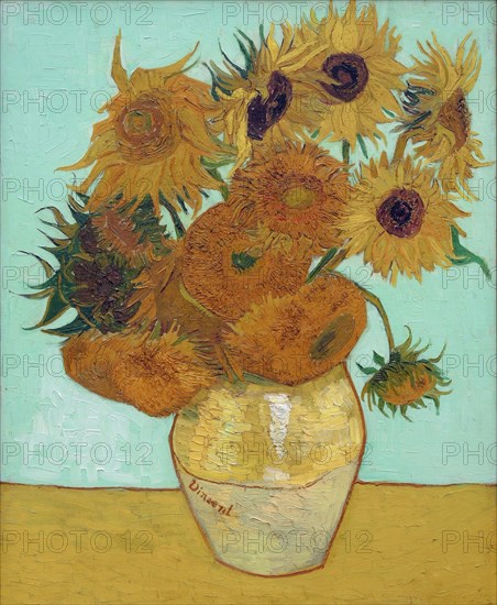 Sunflowers, 1888. Creator: Gogh, Vincent, van (1853-1890).