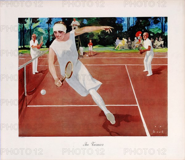 Tennis, 1930s. Creator: Wiertz, Jupp (1888-1939).