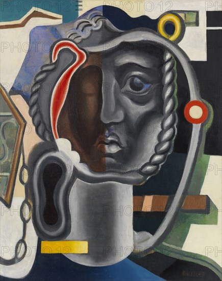 Tête mécanique (Mechanical head), ca 1925-1928. Creator: Baranov-Rossiné, Vladimir Davidovich (1888-1942).