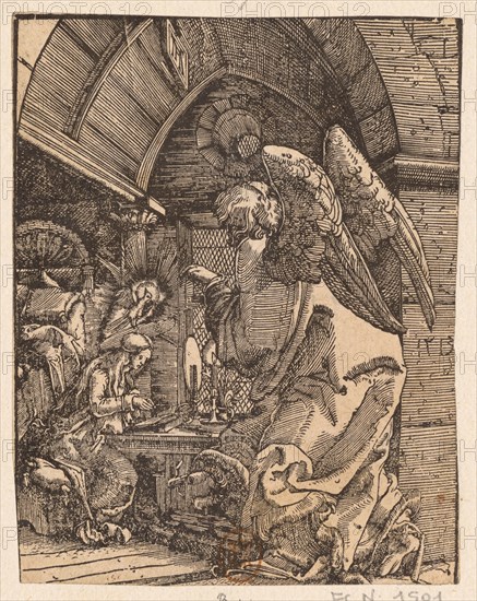 The Annunciation, 1513. Creator: Altdorfer, Albrecht (c. 1480-1538).