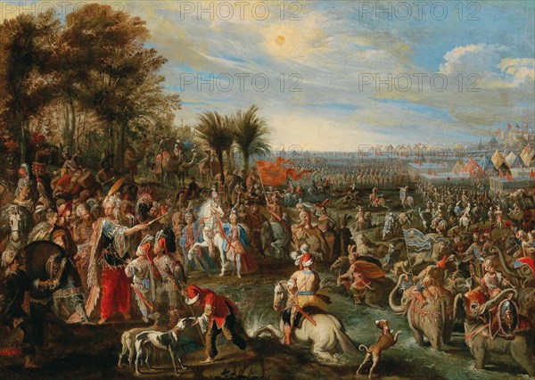 The Departure of Hannibal, Early 18th cen.. Creator: Anonymous.