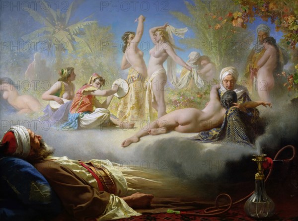 The Dream of the Believer, c. 1870. Creator: Zo, Achille (1826-1901).