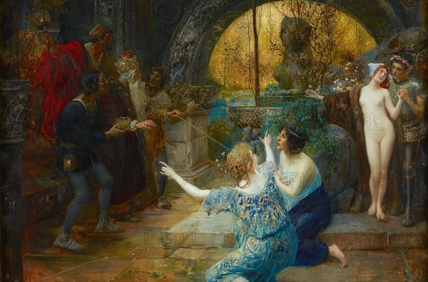 The Fountain of Youth, c. 1890. Creator: Veith, Eduard (1856-1925).