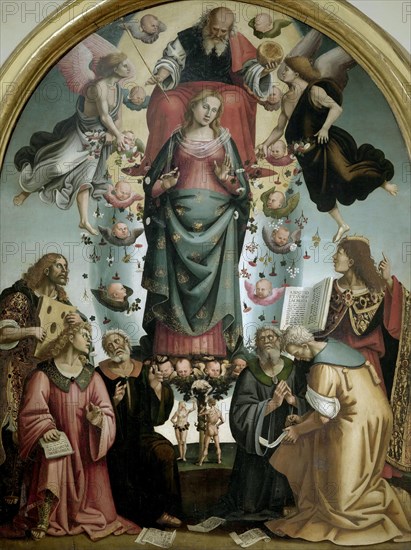 The Immaculate Conception of the Virgin, c. 1523. Creator: Signorelli, Luca (ca 1441-1523).