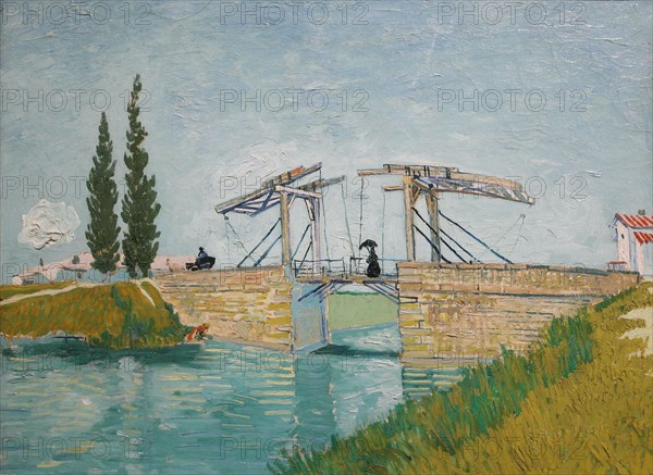 The Langlois bridge (Pont de Langlois), 1888. Creator: Gogh, Vincent, van (1853-1890).