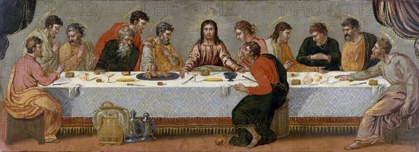 The Last Supper, 1565. Creator: El Greco, Dominico (1541-1614).