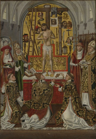 The Mass of Saint Gregory the Great, c. 1500. Creator: Anonymous.