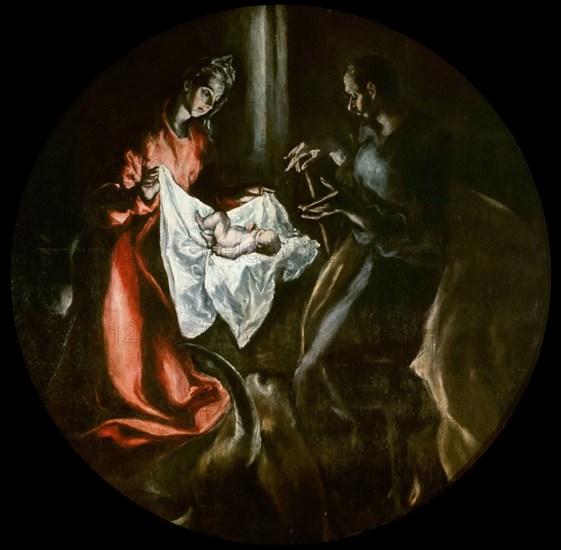The Nativity of Christ, ca 1604. Creator: El Greco, Dominico (1541-1614).
