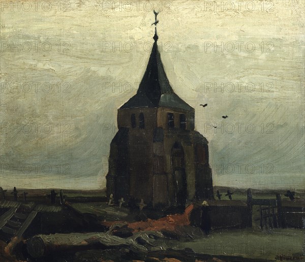 The Old Tower, 1884. Creator: Gogh, Vincent, van (1853-1890).