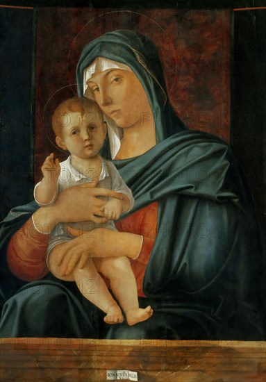 The Virgin and Child, ca 1470-1475. Creator: Bellini, Giovanni (1430-1516).