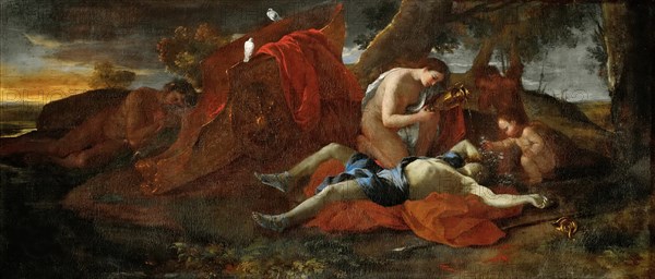 Venus mourns Adonis, 1626. Creator: Poussin, Nicolas (1594-1665).