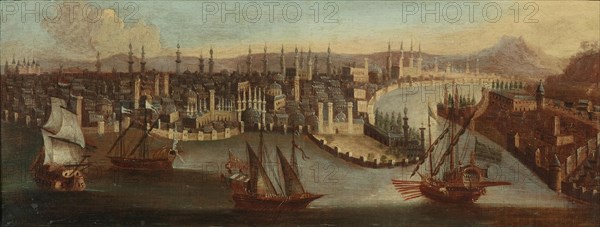 View of Constantinople. Creator: Jode, Hans de (1630-1663).