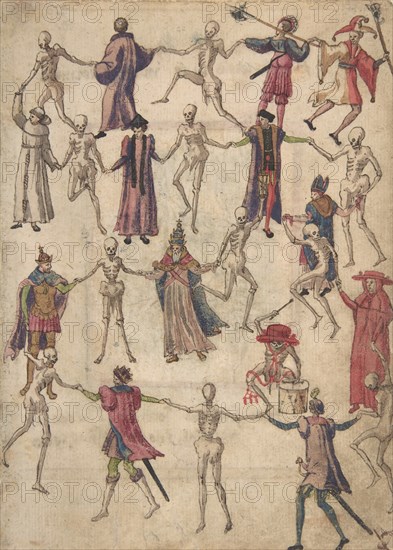 The Dance of Death, 16th century. Creator: Anon.