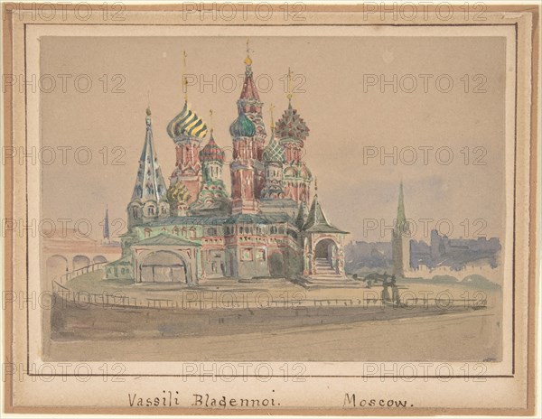 Vassili Blagennoi, Moscow, 19th century. Creator: Anon.