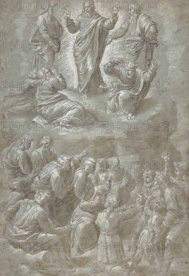 The Transfiguration, after Raphael, 1511-51. Creator: Biagio Pupini.