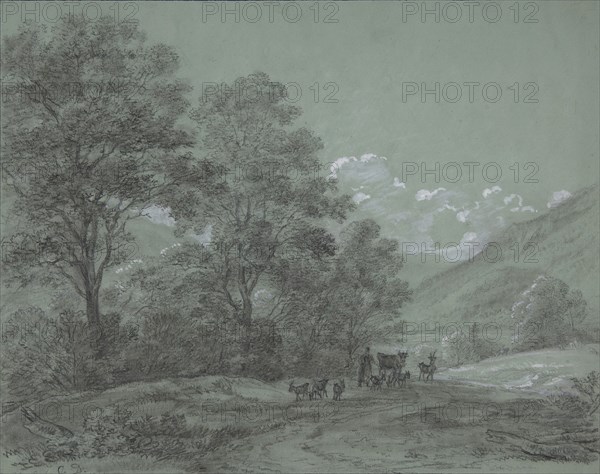 Landscape near Ruhpolding, late 18th-mid-19th century. Creator: Cantius Dillis.