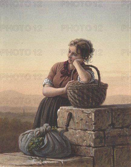 Returning Home, 19th century. Creator: Johann Georg Meyer.