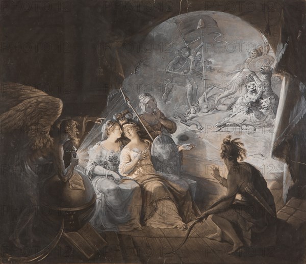 The Tea-Tax-Tempest (The Oracle), 1774. Creator: John Dixon.