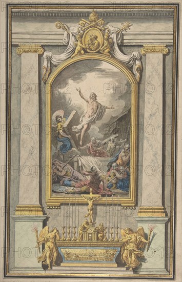 The Resurrection, ca. 1760. Creator: Louis Jean Francois Lagrenee.