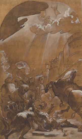 The Conversion of Saint Paul, ca. 1587-89. Creator: Lodovico Carracci.