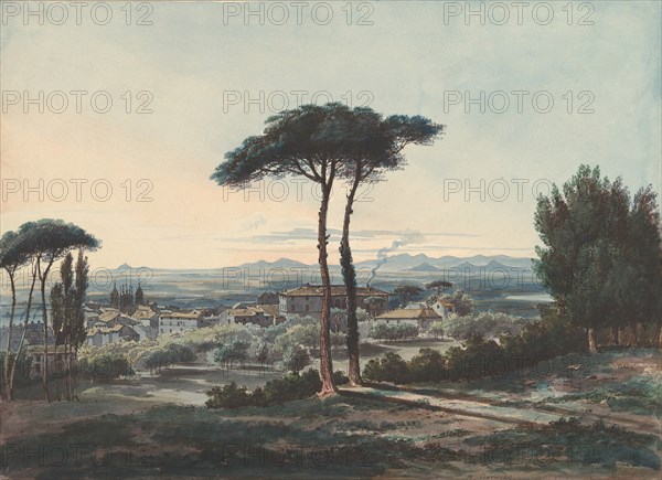 Frascati, Near Rome, 1819. Creator: William Cowen.