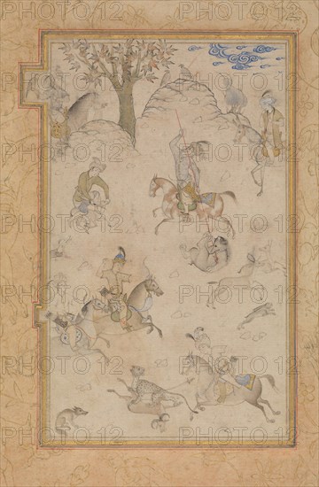 A Princely Hunt, late 16th century. Creator: Unknown.