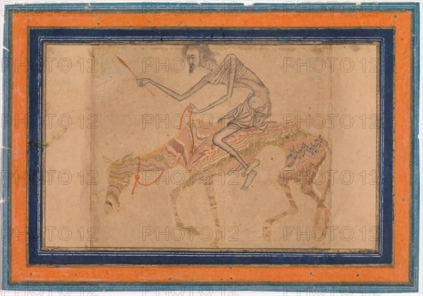 Emaciated Horse and Rider, ca. 1625. Creator: Unknown.