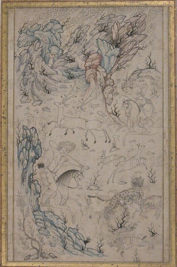 Hunting Scene, late 16th century. Creator: Unknown.