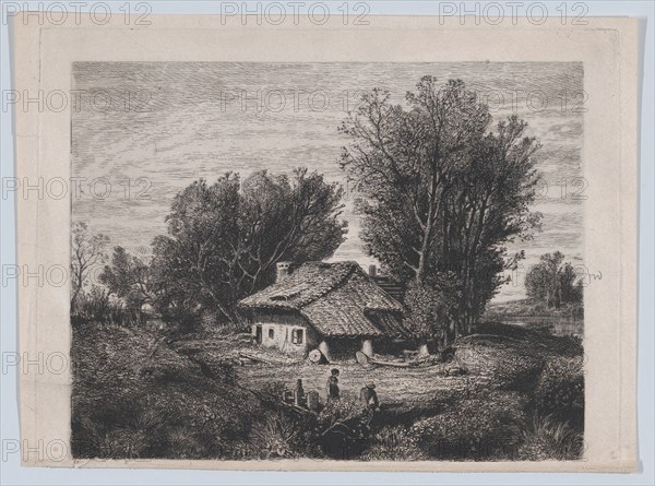 Landscape, 1862-76. Creator: Adolphe Balfourier.